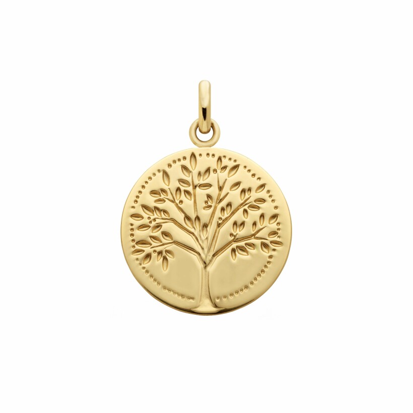 Arthus Bertrand Tree of Life 18mm pendant, yellow gold