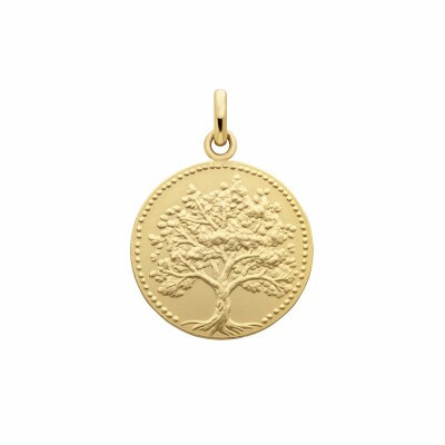 Arthus Bertrand Tree of Life 18mm pendant, yellow gold