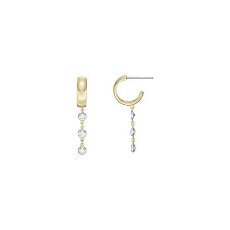 Boucles d'oreilles Fossil Shine Bright en laiton