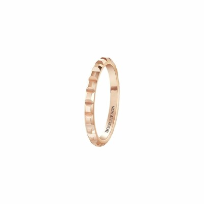 Boucheron Clou de Paris wedding ring, pink gold