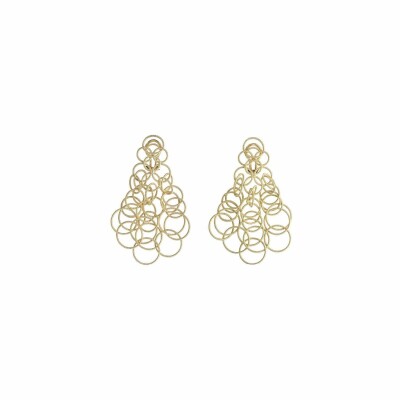 Boucles d'oreilles Buccellati Hawaii en or jaune