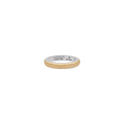 Alliance Buccellati en or blanc, or jaune