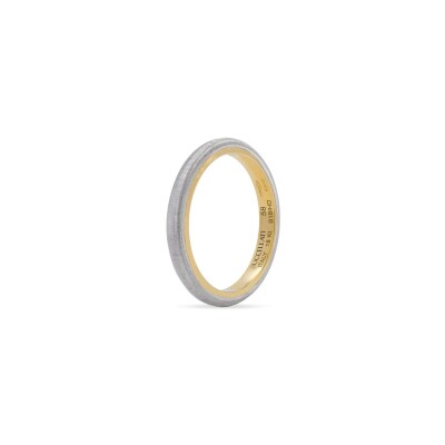 Alliance Buccellati en or blanc, or jaune