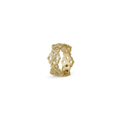 Bague Buccellati Opera en or jaune et diamants