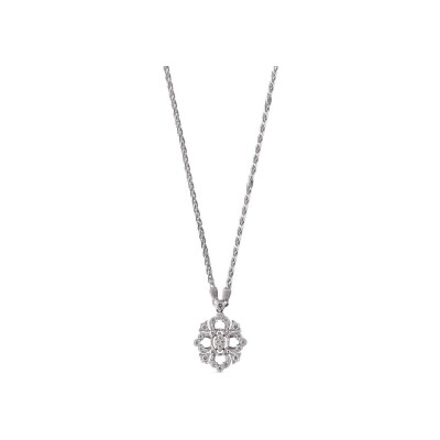 Pendentif Buccellati Opera en or blanc et diamant