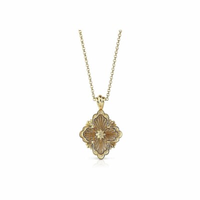 Pendentif Buccellati Opera Tulle en or jaune et nacre
