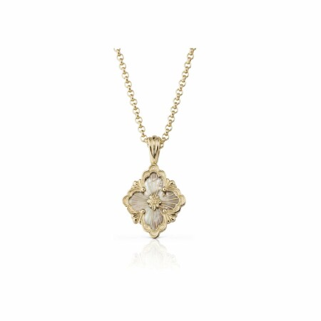 Pendentif Buccellati Opera Tulle en or jaune et nacre