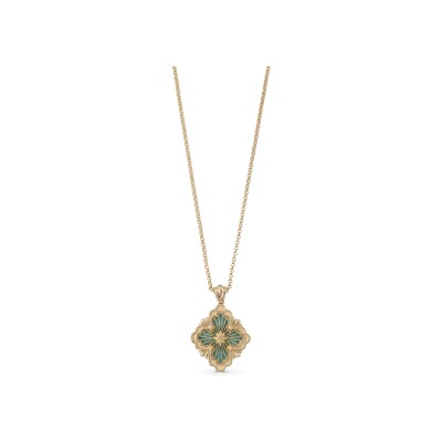 Pendentif Buccellati Opera Tulle en or jaune et amazonite