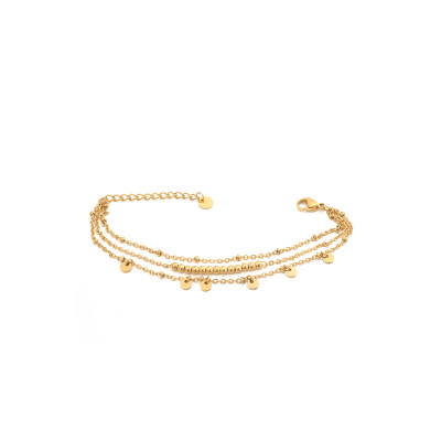 Bracelet Pierre Lannier en métal doré