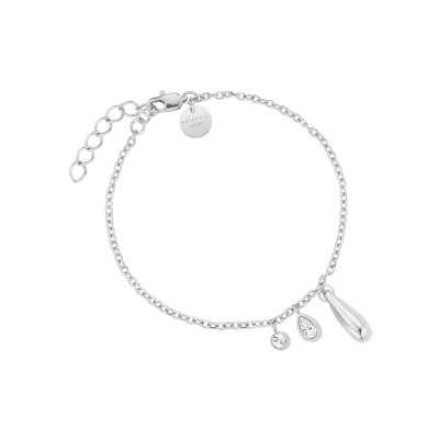 Bracelet Rosefield Bold Solitary en acier et zircon