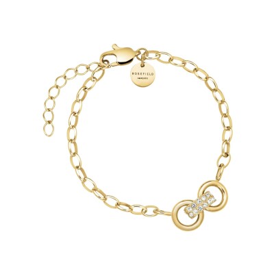 Bracelet Rosefield en acier doré