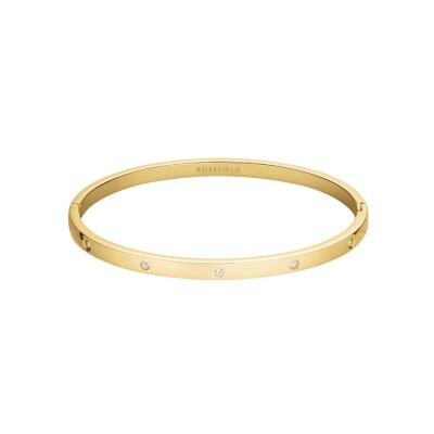 Bracelet Rosefield en acier plaqué or jaune