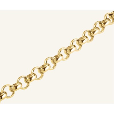 Bracelet Rosefield en acier doré