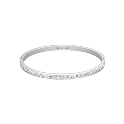Bracelet Rosefield en acier plaqué rhodium