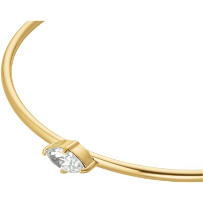 Bracelet Rosefield Playful Diamonds en acier doré