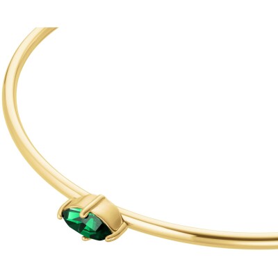 Bracelet Rosefield Playful Diamonds en acier doré