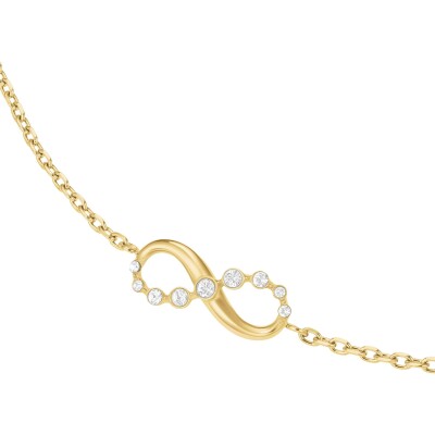 Bracelet Rosefield en acier doré et cristaux swarovski