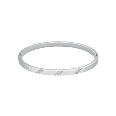 Bracelet Rosefield en acier plaqué rhodium