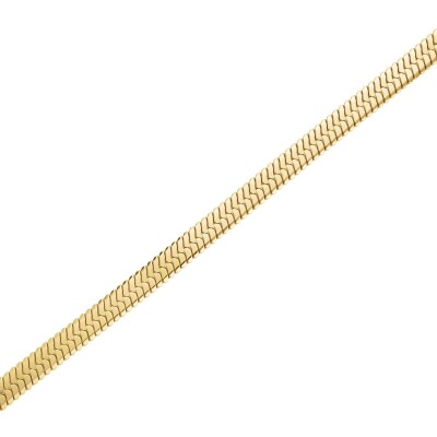 Bracelet Rosefield Snake Evolution en acier doré