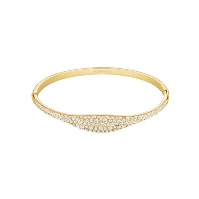 Bracelet Rosefield Pavé en acier doré