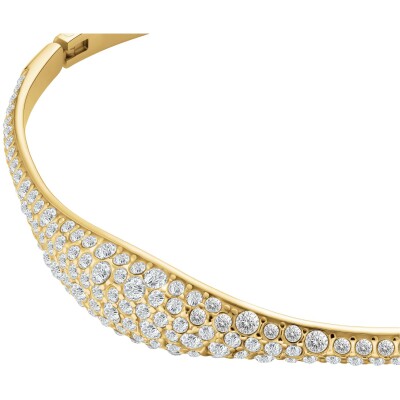 Bracelet Rosefield Pavé en acier doré