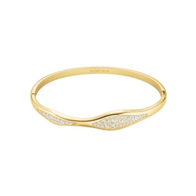 Bracelet Rosefield Pavé en acier doré