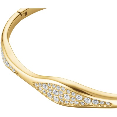 Bracelet Rosefield Pavé en acier doré