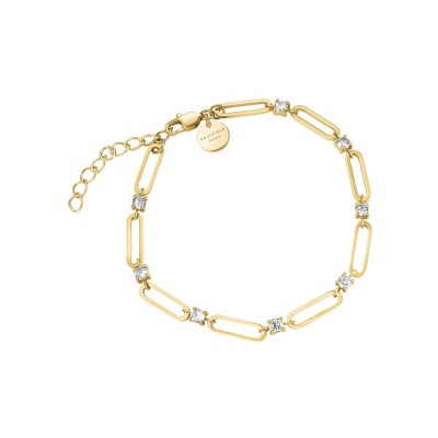 Bracelet Rosefield en acier plaqué or jaune