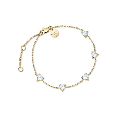 Bracelet Rosefield en acier plaqué or jaune