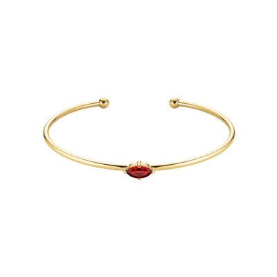 Bracelet Rosefield Playful Diamonds en acier doré