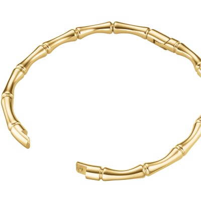 Bracelet Rosefield Bamboo en acier doré