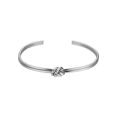 Bracelet Rosefield en acier plaqué rhodium
