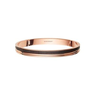 Boucheron Quatre Classique bracelet, yellow gold and rose gold