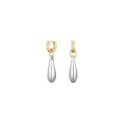 Boucles d'oreilles Rosefield Dome en acier