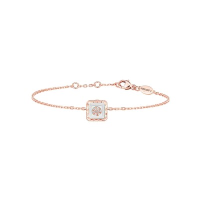 Bracelet Korloff Je Play en or rose, diamant et nacre