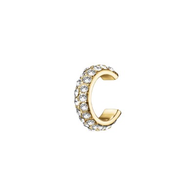 Boucles d'oreilles Rosefield en acier doré