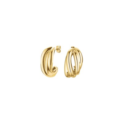 Boucles d'oreilles Rosefield en acier
