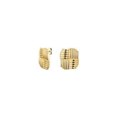 Boucles d'oreilles Rosefield en acier