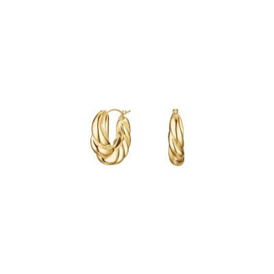 Boucles d'oreilles Rosefield en acier