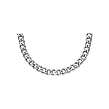 Collier Fossil Bold Chains en acier