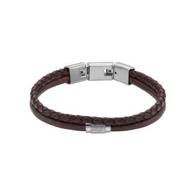 Bracelet FOSSIL All Stacked Up en cuir