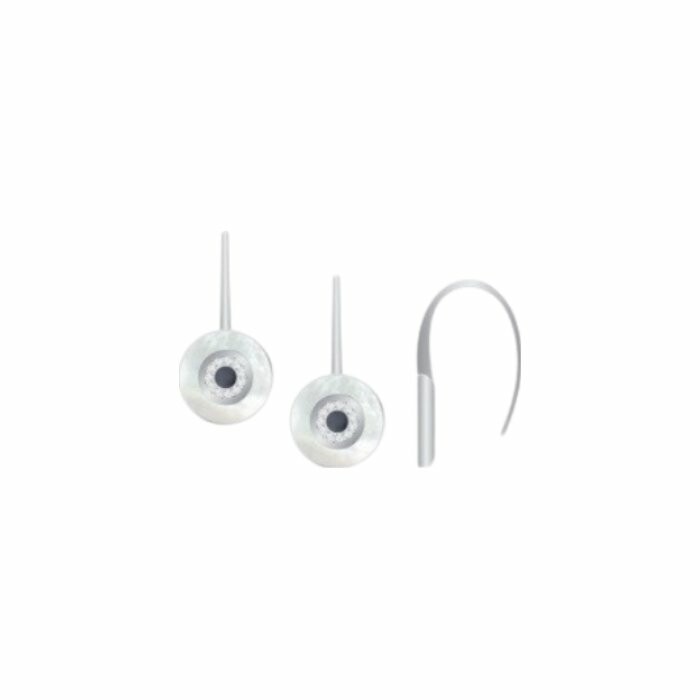 Boucles d'oreilles FOSSIL Elliott Evil Eye en argent