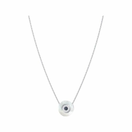 Collier FOSSIL Elliott Evil Eye en argent