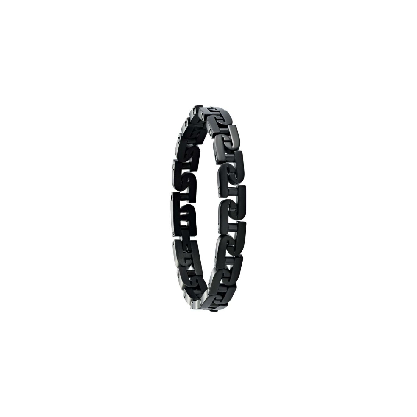 Bracelet Jourdan Bijoux Héritage Wild en acier PVD noir