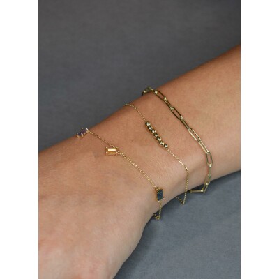 Bracelet Jackie Gold Mini Billes en or jaune