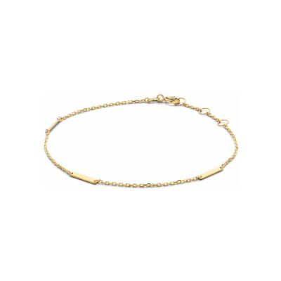 Bracelet Jackie Gold Triple Barre en or jaune