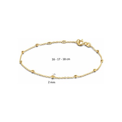 Bracelet Jackie Gold à pois en or jaune
