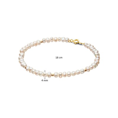 Bracelet Jackie Gold Potion de Perles en or jaune et perles d'eau douce