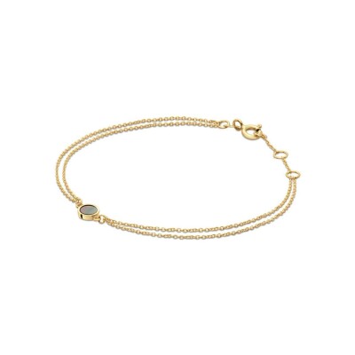 Bracelet Jackie Gold Jardin Secret en or jaune