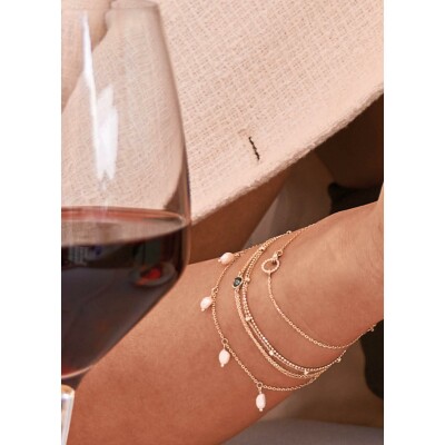 Bracelet Jackie Gold Jardin Secret en or jaune
